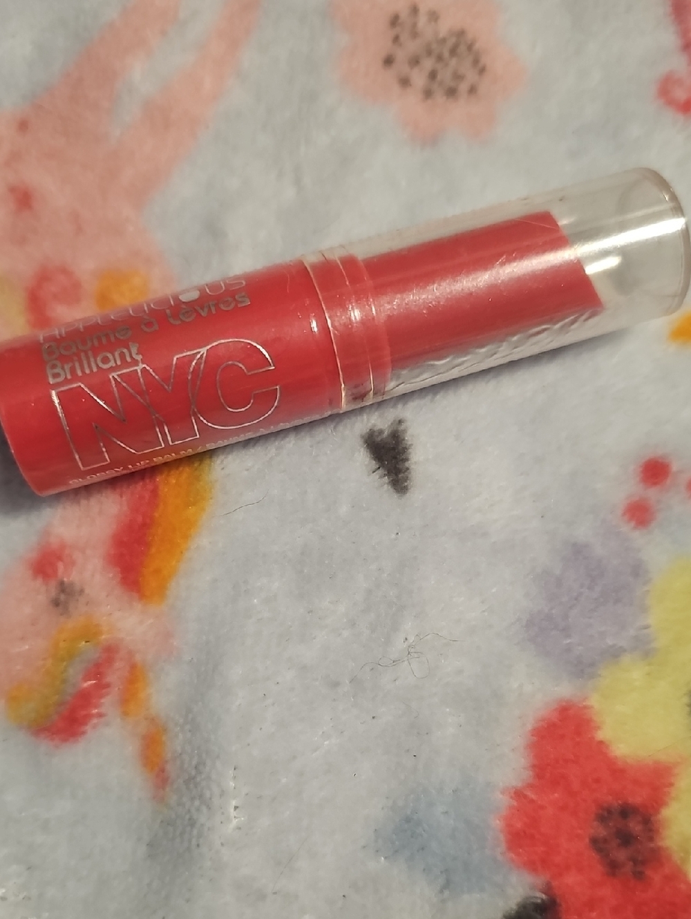 NYC Lip Balm Stick - Coral Red